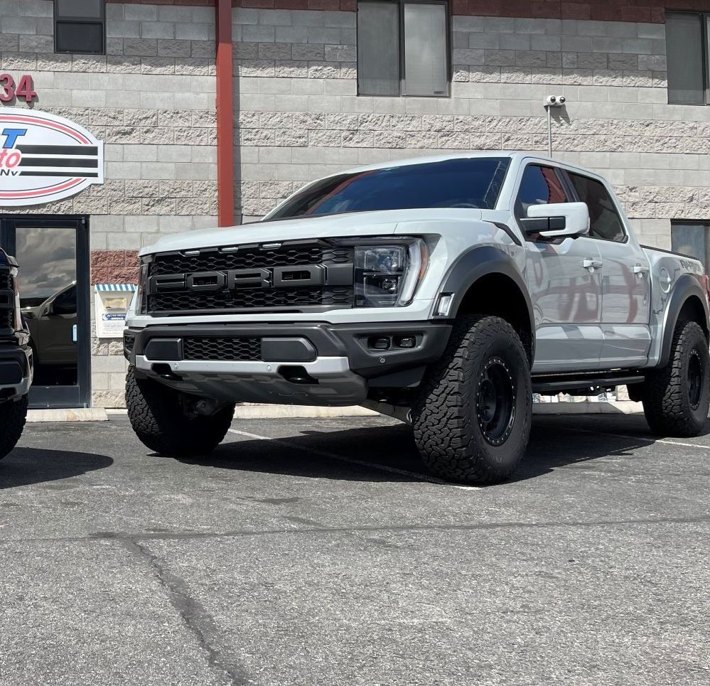 White Raptor at First Choice Auto