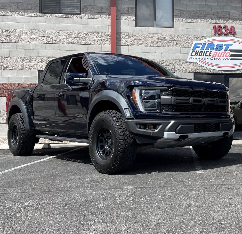 Black Raptor at First Choice Auto